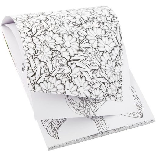 Színező füzet 20 képpel, Virágzás CraftArt