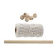   CraftID Makramé készítő kreatív készlet, Falidísz CraftArt