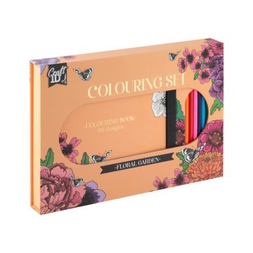   CraftID színező készlet füzettel és ceruzákkal CraftArt