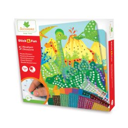   Sycomore, stick'n fun mozaikkép készlet dinoszauruszok