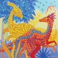   Sycomore, stick'n fun-mozaikképkészítő - dinoszauruszok