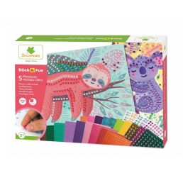  Sycomore, stick'n fun, mozaikkép-készítő, szundikáló állatok