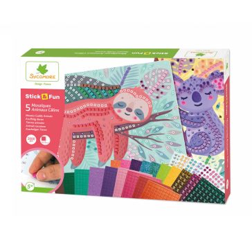   Sycomore, stick'n fun, mozaikkép-készítő- szundikáló  állatok