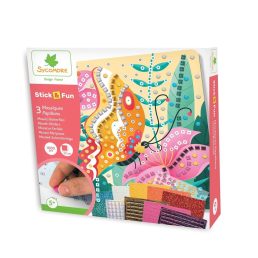   Sycomore, stick'n fun, mozaikkép-készítő, pillangók