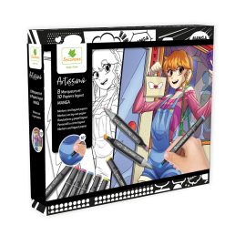Sycomore, artissimo, manga színező- lányos