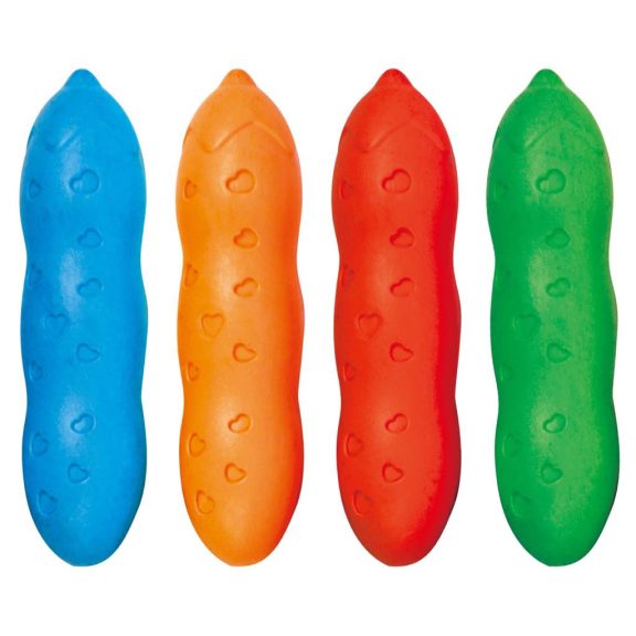 Kihúzható mini színező 4 db marokkrétával, Szafari Haku Yoka