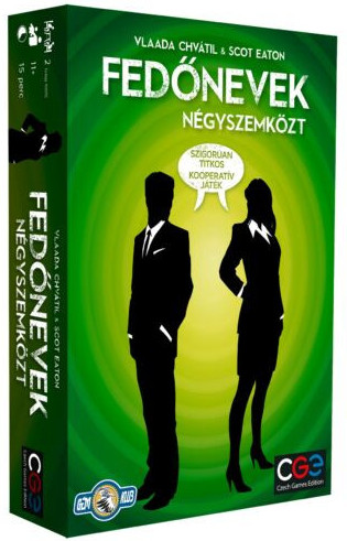 Fedőnevek négyszemközt társasjáték       