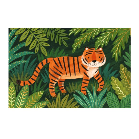 Meghívó készlet - Dzsungel parti - Jungle animals