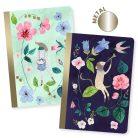 Jegyzetfüzetek- 2 db- A/6 - Cecile little notebooks Djeco