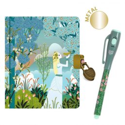   Titkos napló A/6, varázstollal - Charlotte little secret notebook -Djeco