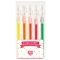 Viaszkréta-toll készlet 5 neon színben - 5 fluorescent wax crayons