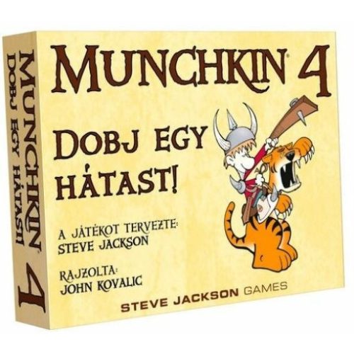 Munchkin 4 – Dobj egy hátast! társasjáték       