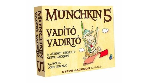Munchkin 5 – Vadító vadirtók társasjáték       