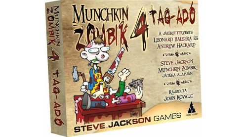 Munchkin Zombik 4 - Tag-adó társasjáték