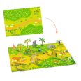   Matricázós sztorik, 3D - Állati élőhelyek - Lift-up stickers - Animals