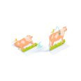   Matricázós sztorik, 3D - Élet vidéken - Lift-up stickers - Farm