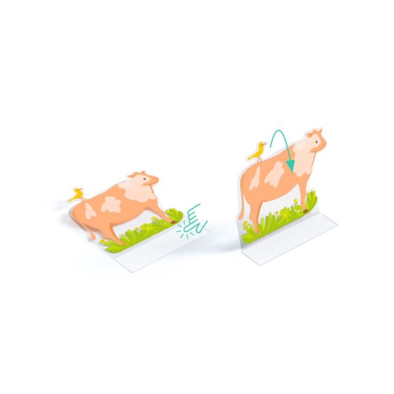 Matricázós sztorik, 3D - Élet vidéken - Lift-up stickers - Farm