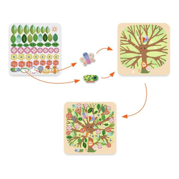 Kollázs műhely - Évszakokon át - Through the seasons