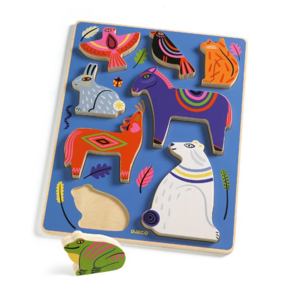 Formaillesztő, formaberakó - Nóra - Nora & co Djeco