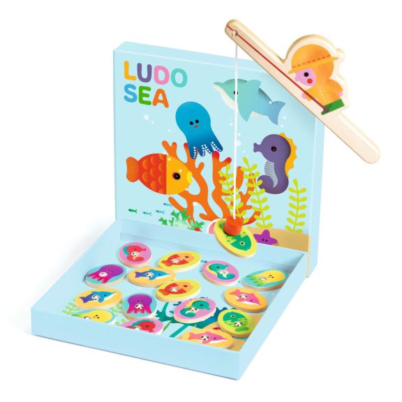 Társasjáték - Tengerben - Ludo Sea - 4 games