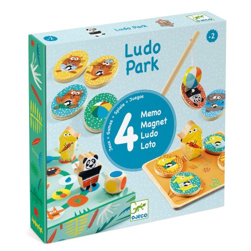Játszótér - 4 Társasjáték egyben - LudoPark