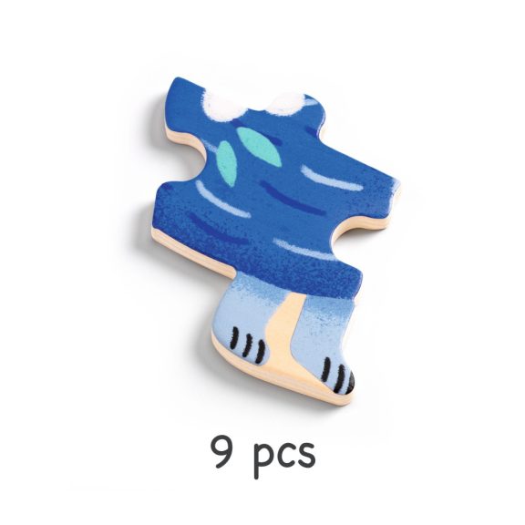 Fa puzzle - Süni, 9 db-os - Puzzlo Kipic