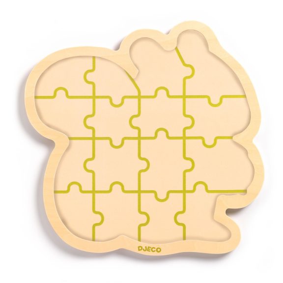 Fa puzzle - Mókus, 16 db-os - Puzzlo Nut