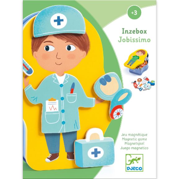 Formadobozos puzzle - 4 foglalkozás Djeco