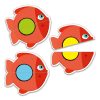 Képkirakó - halacskás színegyeztetős játék - Little Puzzle Djeco