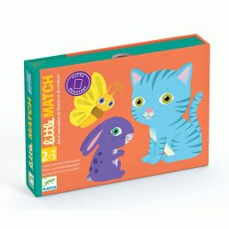 Cuki állatok- párosító kártyajáték Djeco