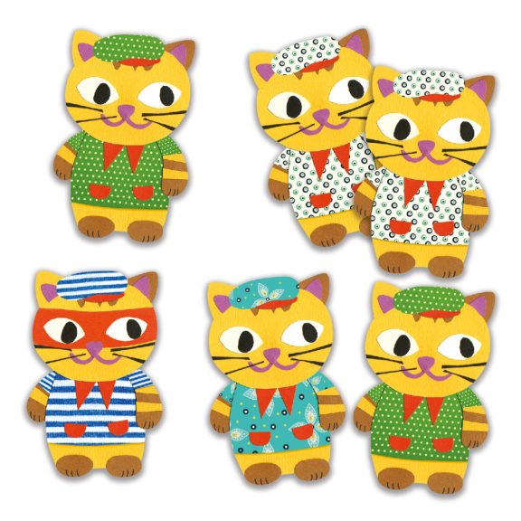 Misticat-macskaikrek kártyajáték Djeco