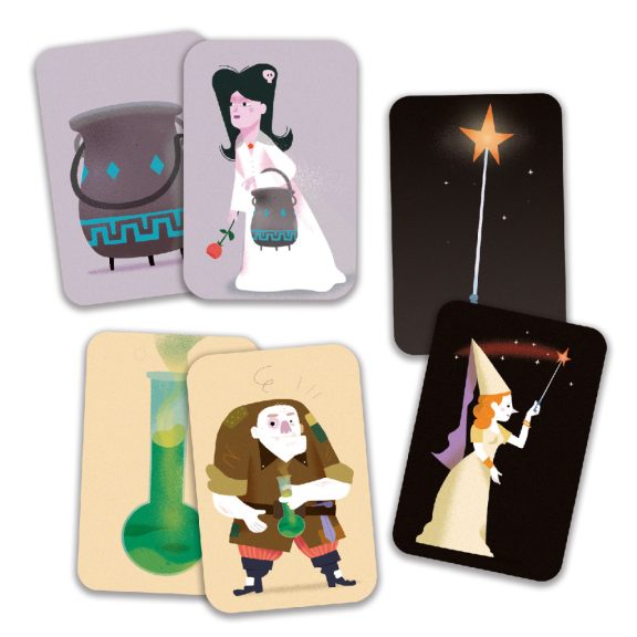 Varázslóiskola kártyajáték Djeco