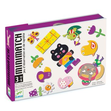 Minimatch memória kártyajáték Djeco