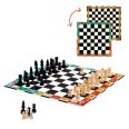   Társasjáték klasszikus - Sakk, Kínai sakk és Dáma - Chess+Checkers