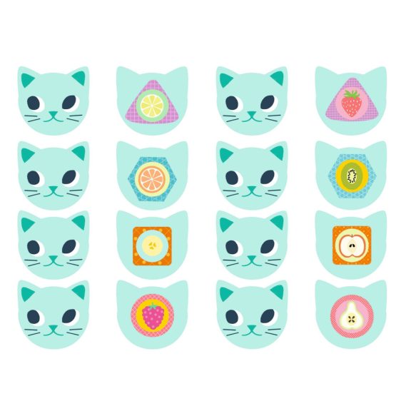 Szerepjáték - Pákosztos cica étkészlet - Greedy cats