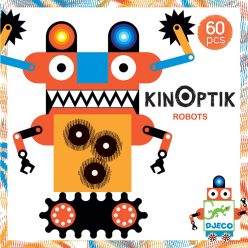 Optikai, mozgó puzzle - Robotok  Djeco