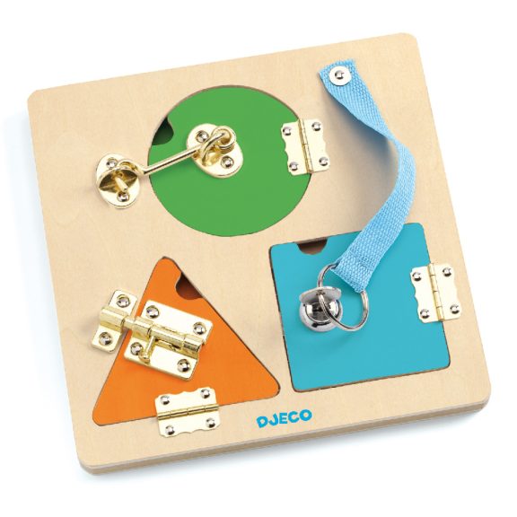 Képkirakó - Csiki-csuki ,interaktív puzzle- LockBasic Djeco