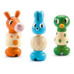 Toronyépítő fajáték - Csacska - Rondanimo