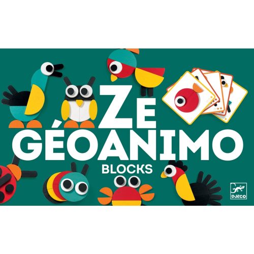 Képkirakó - Geometrikus állatképek - Ze Geoanimo Djeco