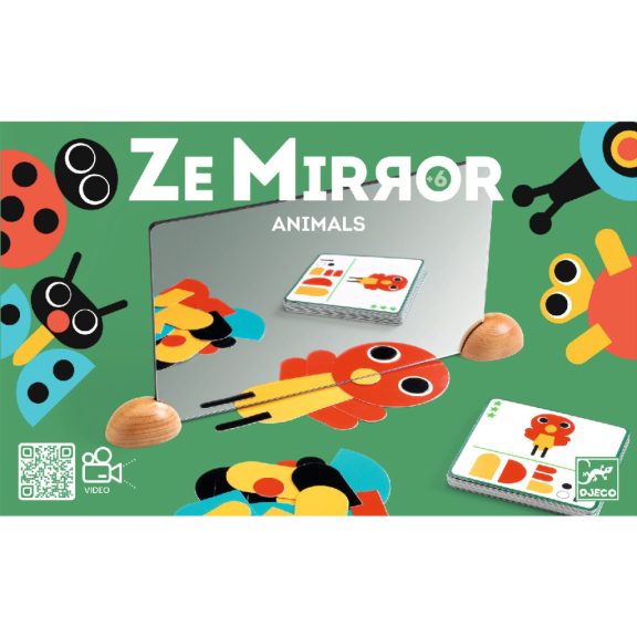 Képkirakó - Tükröző állatfigurák - Ze Mirror Animals Djeco