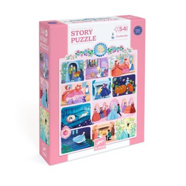 Mese puzzle - Hamupipőke, 54 db-os