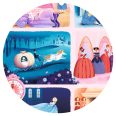 Mese puzzle - Hamupipőke, 54 db-os