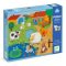 Óriás puzzle - Tanyasi állatsimogató, 12+8 db-os - Tactile farm puzzle