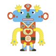 Óriás puzzle - SzörnyElek, 39 db-os - Barbazul