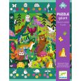 Megfigyeltető puzzle - Állatok az erdőben, 54 db-os Djeco