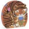 Formadobozos puzzle - A tigris sétája -24db-os Djeco