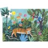 Formadobozos puzzle - A tigris sétája -24db-os Djeco