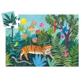 Formadobozos puzzle - A tigris sétája -24db-os Djeco