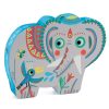Formadobozos puzzle - indiai elefánt- 24dbos Djeco