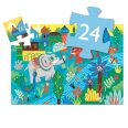 Formadobozos puzzle - indiai elefánt- 24dbos Djeco